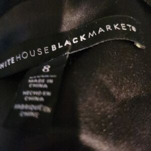 White House Black Market Black Dress
